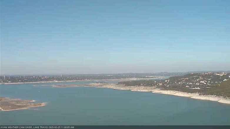 Lake Travis webcam, February 25, 2025 11:00 AM CT