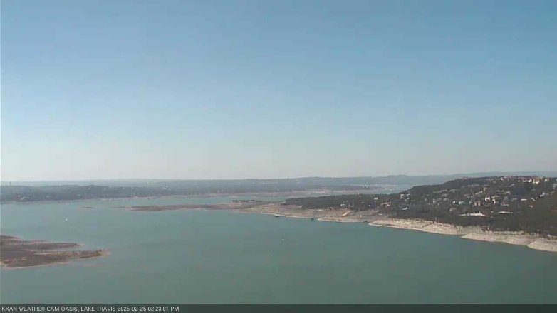 Lake Travis webcam, February 25, 2025 2:25 PM CT
