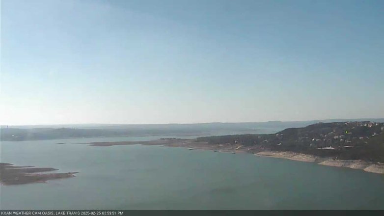 Lake Travis webcam, February 25, 2025 4:00 PM CT