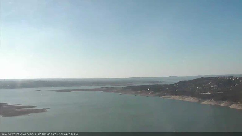 Lake Travis webcam, February 25, 2025 4:25 PM CT