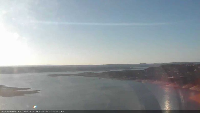 Lake Travis webcam, February 25, 2025 5:25 PM CT