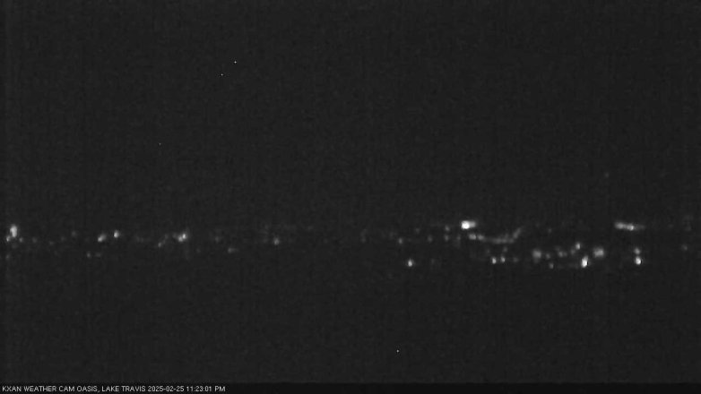 Lake Travis webcam, February 25, 2025 11:25 PM CT