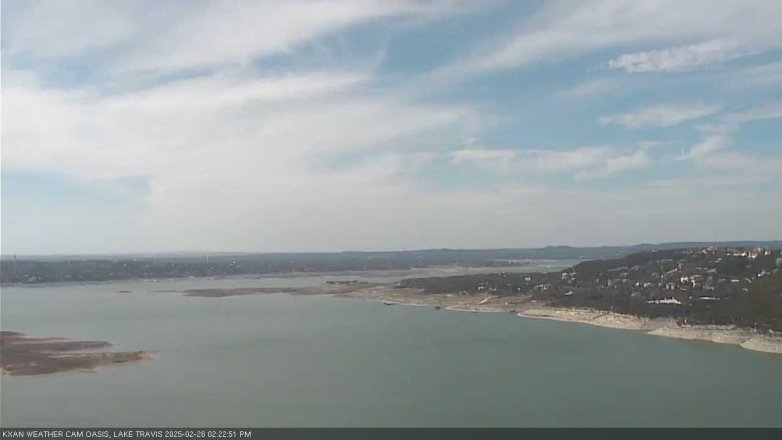 Lake Travis webcam, February 26, 2025 2:25 PM CT