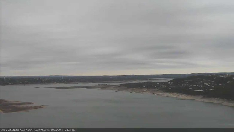 Lake Travis webcam, February 27, 2025 11:45 AM CT