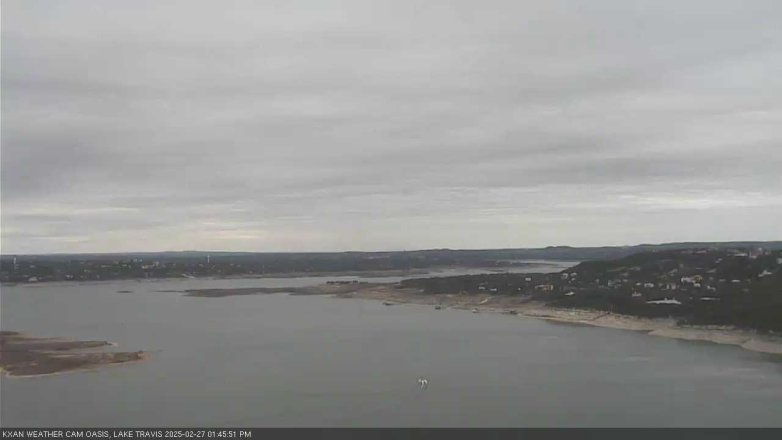 Lake Travis webcam, February 27, 2025 1:45 PM CT