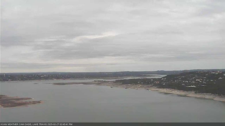 Lake Travis webcam, February 27, 2025 2:45 PM CT