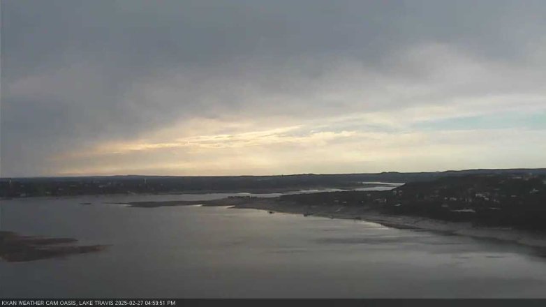 Lake Travis webcam, February 27, 2025 5:00 PM CT