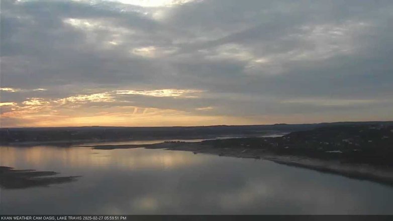 Lake Travis webcam, February 27, 2025 6:00 PM CT