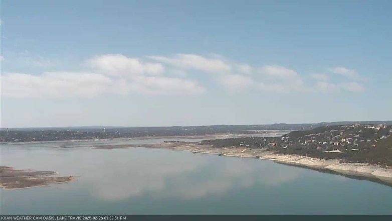 Lake Travis webcam, February 28, 2025 1:25 PM CT