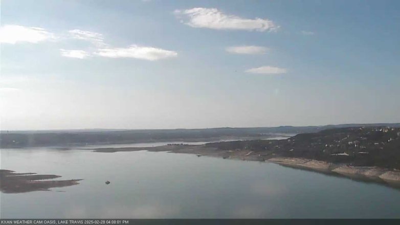 Lake Travis webcam, February 28, 2025 4:00 PM CT
