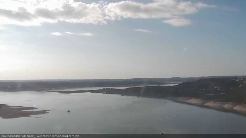 Lake Travis webcam, February 28, 2025 4:25 PM CT