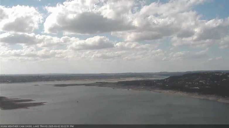 Lake Travis webcam, March 2, 2025 3:25 PM CT