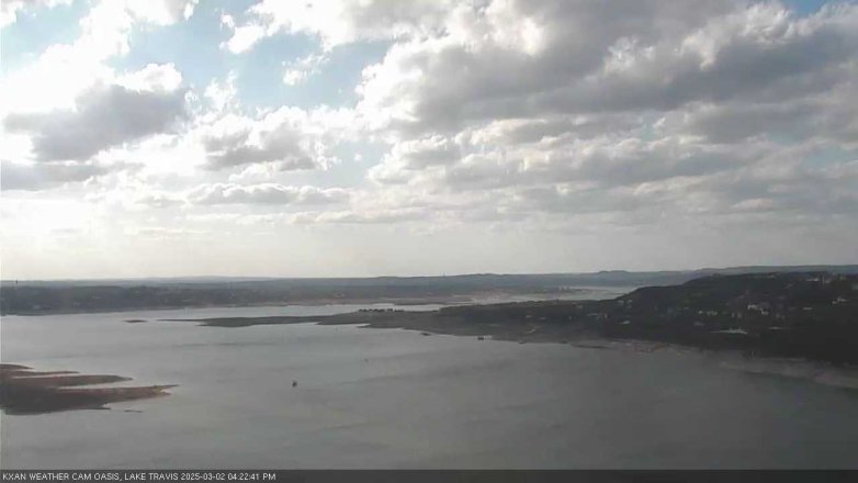 Lake Travis webcam, March 2, 2025 4:25 PM CT