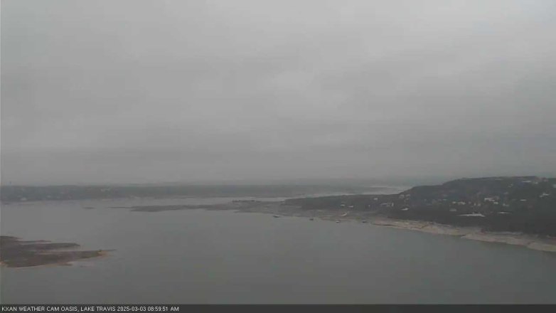 Lake Travis webcam, March 3, 2025 9:00 AM CT