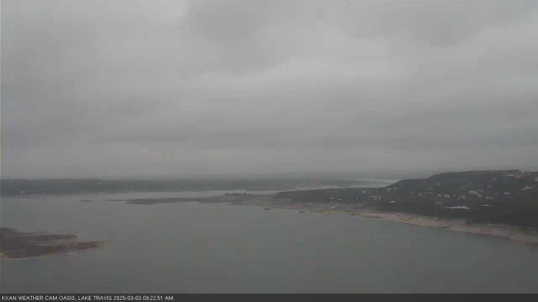 Lake Travis webcam, March 3, 2025 9:25 AM CT