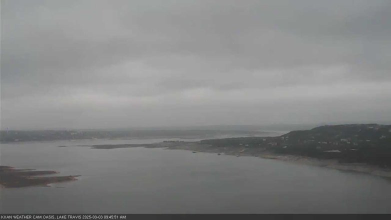 Lake Travis webcam, March 3, 2025 9:45 AM CT
