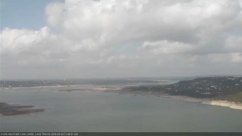 Lake Travis webcam, March 3, 2025 11:45 AM CT