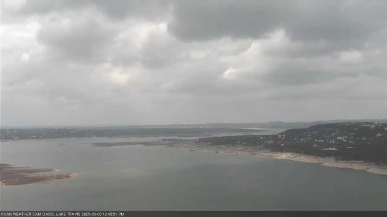 Lake Travis webcam, March 3, 2025 12:45 PM CT