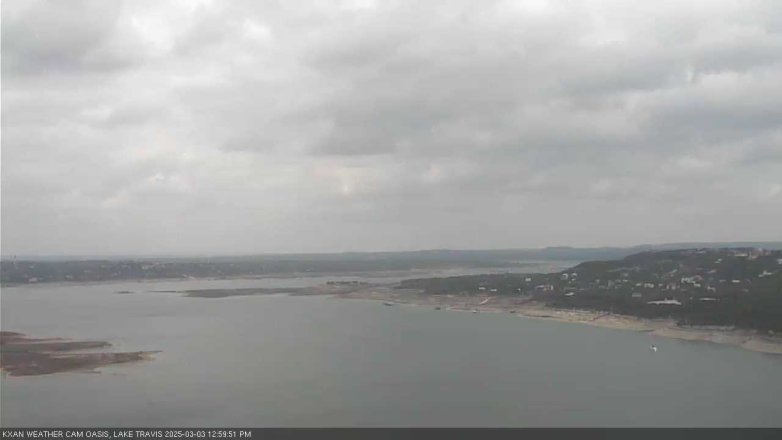 Lake Travis webcam, March 3, 2025 1:00 PM CT