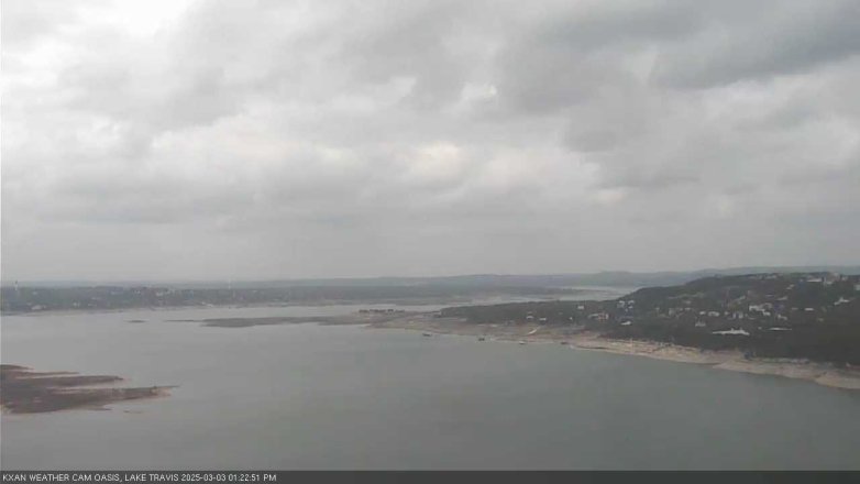 Lake Travis webcam, March 3, 2025 1:25 PM CT