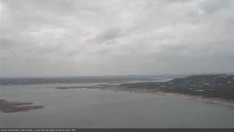 Lake Travis webcam, March 3, 2025 1:45 PM CT