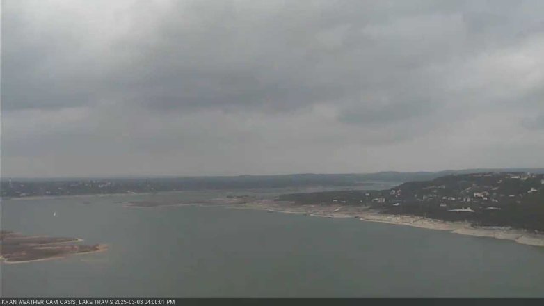 Lake Travis webcam, March 3, 2025 4:00 PM CT