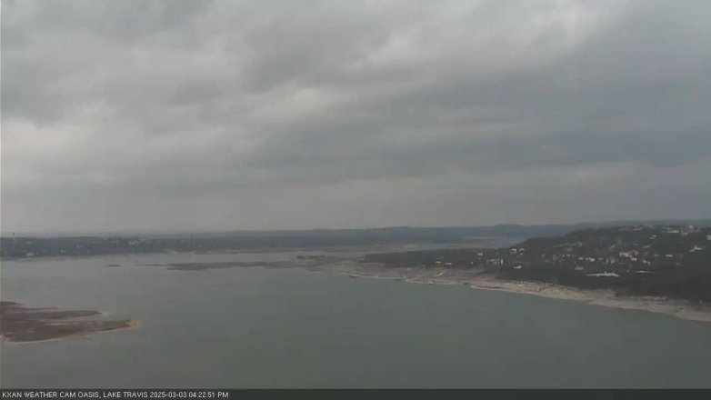 Lake Travis webcam, March 3, 2025 4:25 PM CT