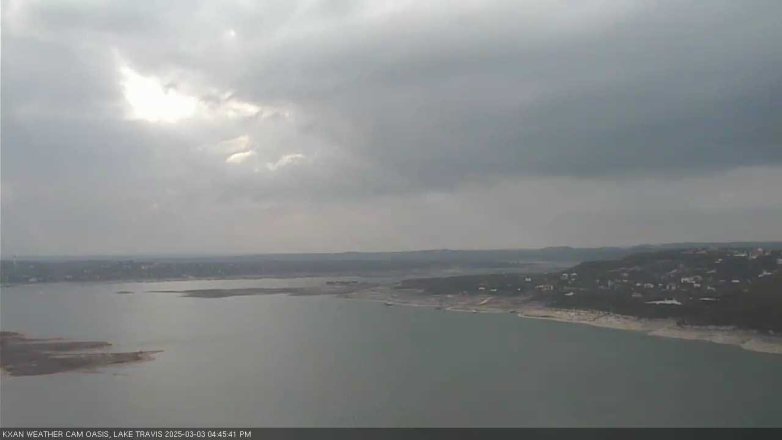 Lake Travis webcam, March 3, 2025 4:45 PM CT