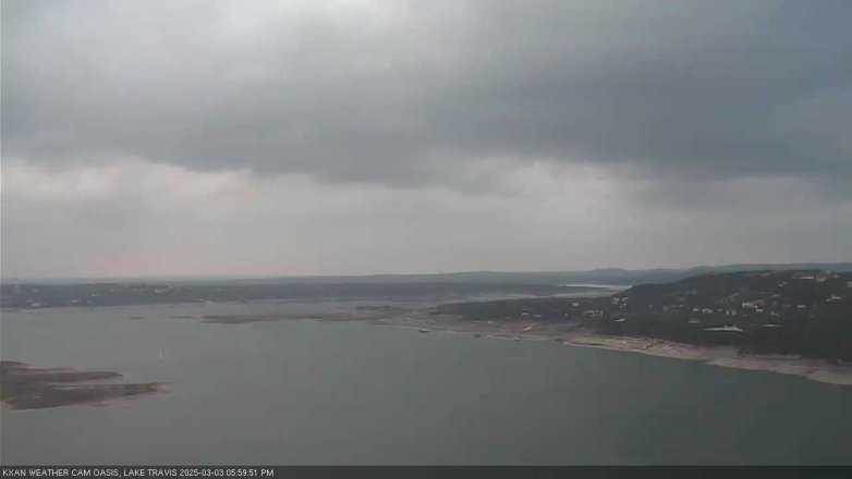 Lake Travis webcam, March 3, 2025 6:00 PM CT