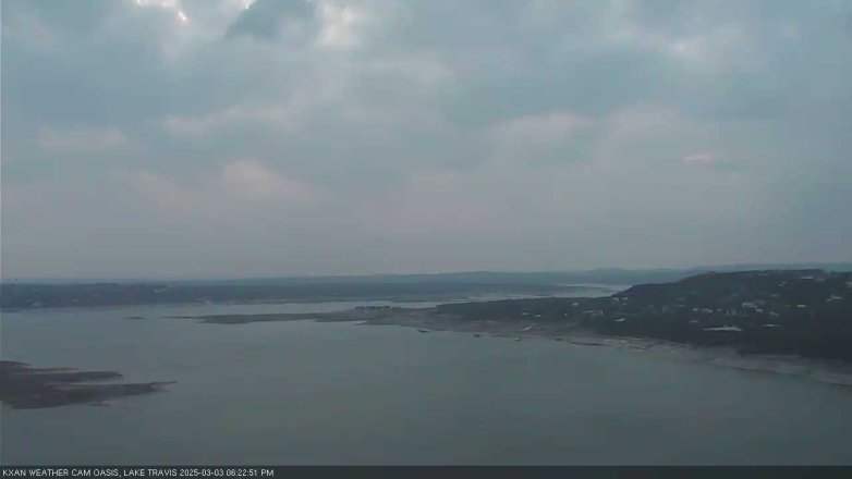 Lake Travis webcam, March 3, 2025 6:25 PM CT