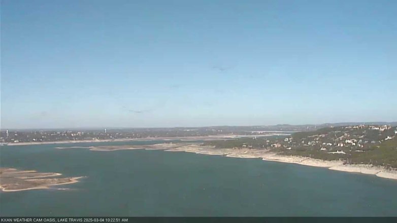 Lake Travis webcam, March 4, 2025 10:25 AM CT