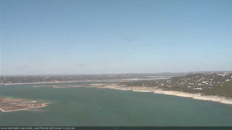 Lake Travis webcam, March 4, 2025 11:25 AM CT