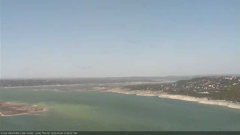 Lake Travis webcam, March 4, 2025 12:45 PM CT