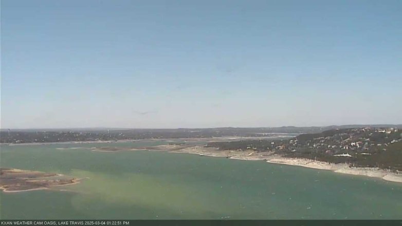 Lake Travis webcam, March 4, 2025 1:25 PM CT