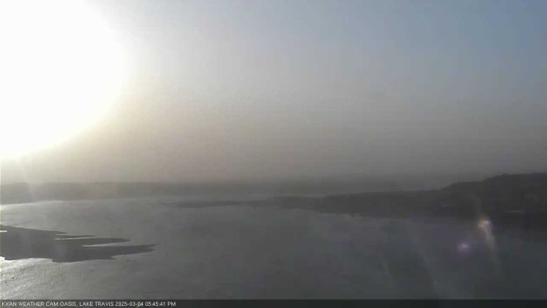 Lake Travis webcam, March 4, 2025 5:45 PM CT