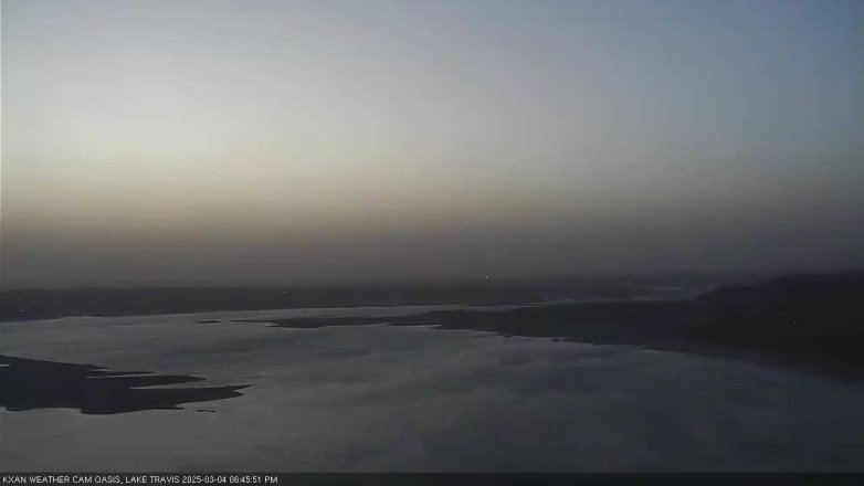 Lake Travis webcam, March 4, 2025 6:45 PM CT