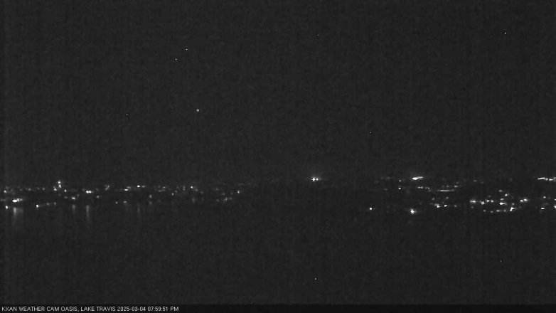 Lake Travis webcam, March 4, 2025 8:00 PM CT