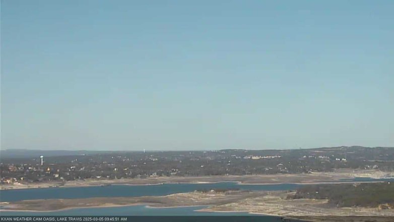 Lake Travis webcam, March 5, 2025 9:45 AM CT