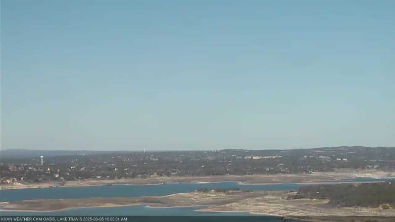 Lake Travis webcam, March 5, 2025 10:00 AM CT