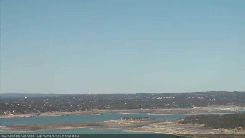 Lake Travis webcam, March 5, 2025 12:00 PM CT