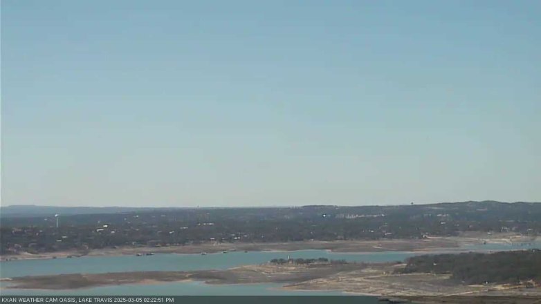 Lake Travis webcam, March 5, 2025 2:25 PM CT