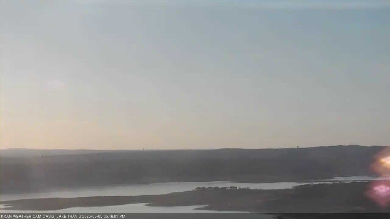 Lake Travis webcam, March 5, 2025 5:45 PM CT