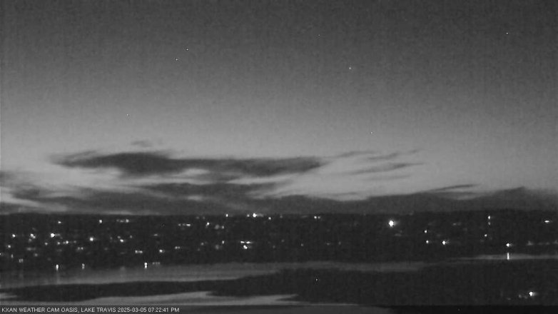 Lake Travis webcam, March 5, 2025 7:25 PM CT