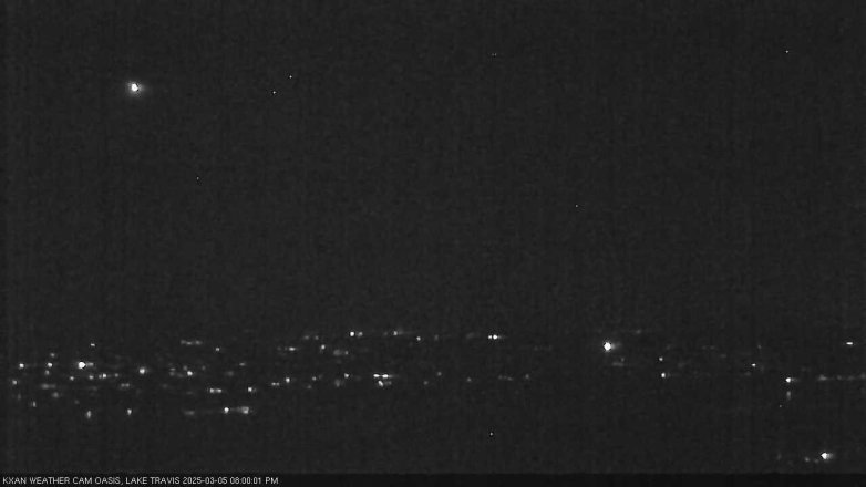 Lake Travis webcam, March 5, 2025 8:00 PM CT