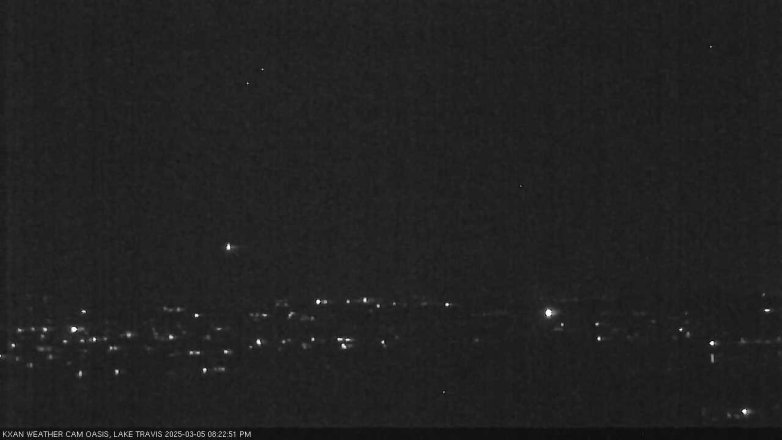 Lake Travis webcam, March 5, 2025 8:25 PM CT