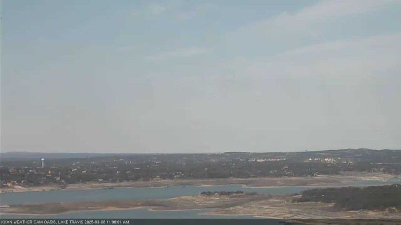 Lake Travis webcam, March 6, 2025 11:00 AM CT