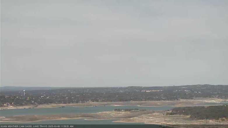 Lake Travis webcam, March 6, 2025 12:00 PM CT