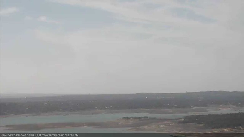 Lake Travis webcam, March 6, 2025 3:25 PM CT