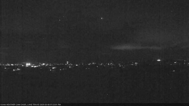 Lake Travis webcam, March 6, 2025 7:25 PM CT