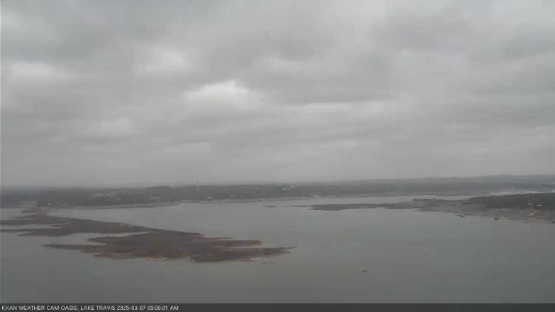 Lake Travis webcam, March 7, 2025 9:00 AM CT